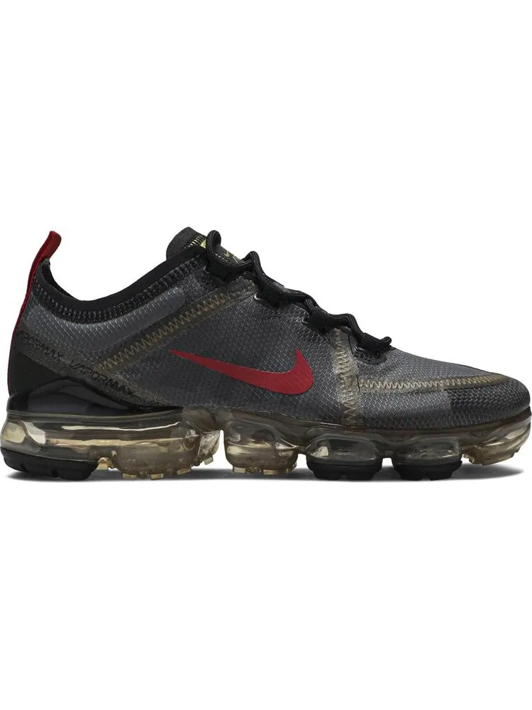 Кроссовки Nike Wmns Air VaporMax 2019 'Black Metallic Gold' — изображение 1 из 8, черный