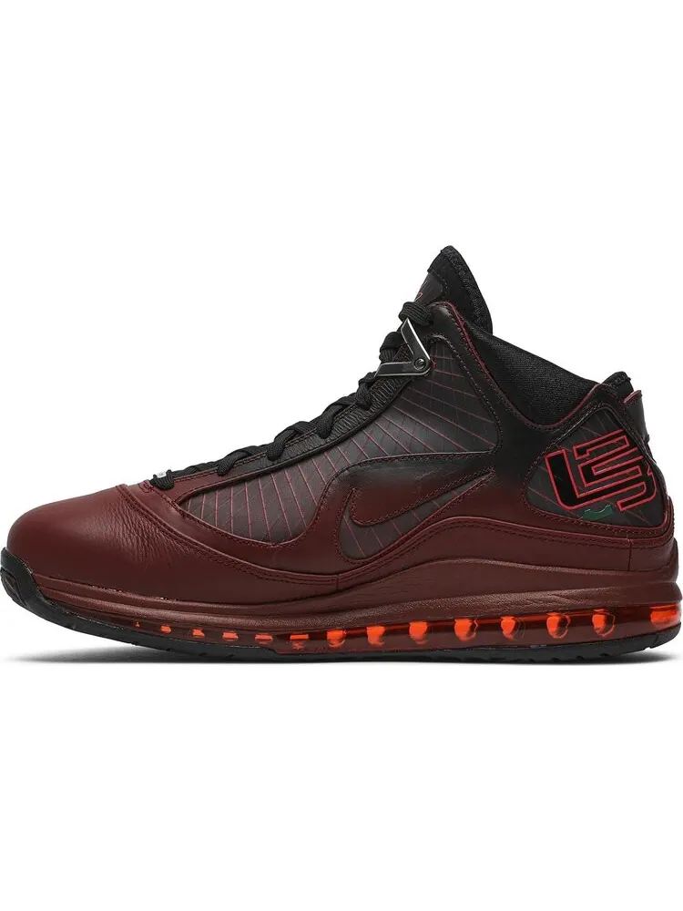 Кроссовки Nike Air Max LeBron 7 Retro QS 'Christmas' 2019 — изображение 3 из 7, красный