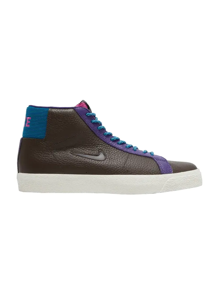 Кроссовки Nike Zoom Blazer Mid Premium SB 'Pacific Northwest' — изображение 1 из 9, коричневый/зеленый/белый