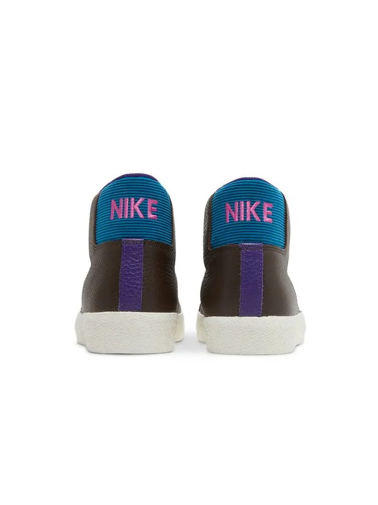 Кроссовки Nike Zoom Blazer Mid Premium SB 'Pacific Northwest' — изображение 7 из 9, коричневый/зеленый/белый