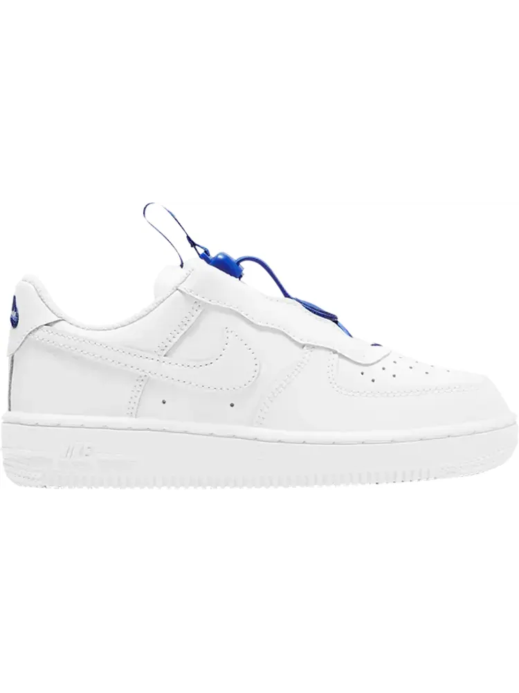 Кроссовки Nike Force 1 Toggle PS 'White Hyper Royal' — изображение 1 из 1, белый