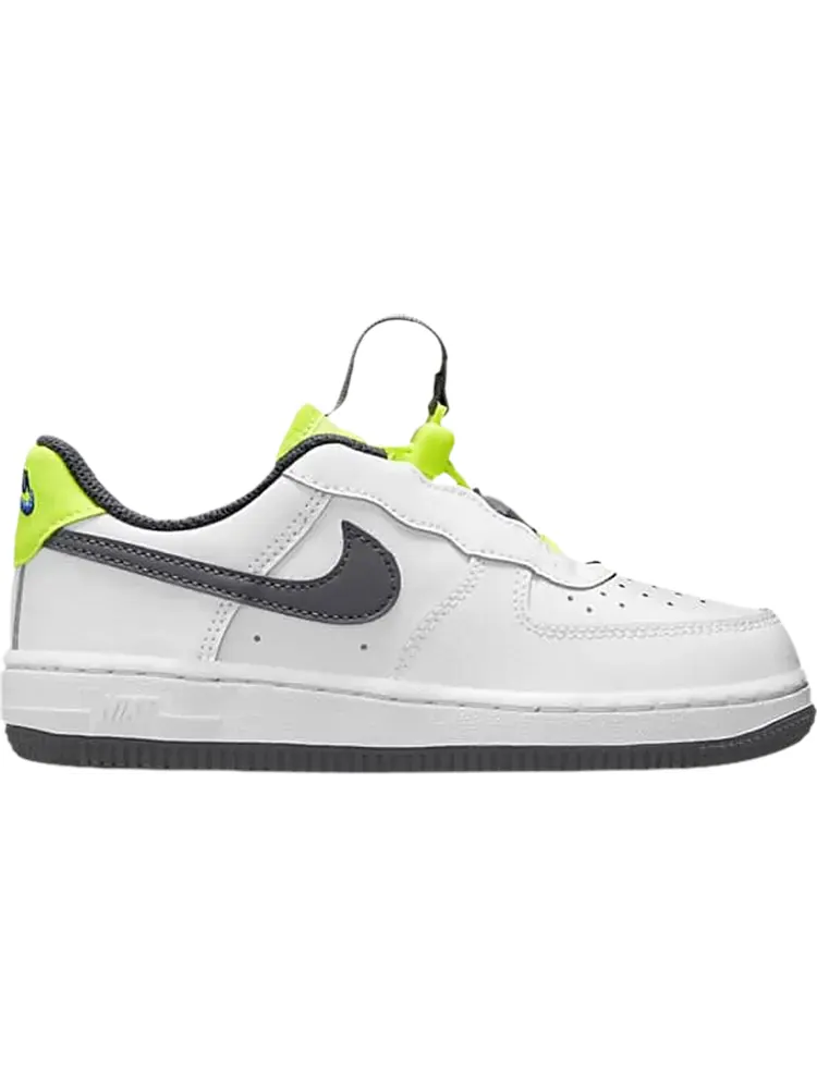 Кроссовки Nike Force 1 Toggle PS 'White Volt' — изображение 1 из 1, белый