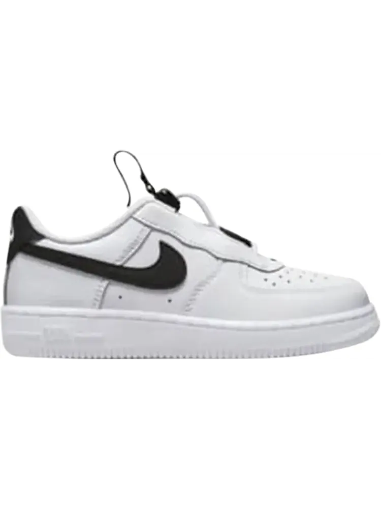 Кроссовки Nike Force 1 Toggle PS 'White Black' — изображение 1 из 1, белый