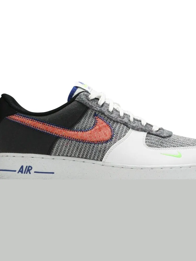 Кроссовки Nike Air Force 1 Low 'Recycled Jerseys Pack' — изображение 2 из 8, серый