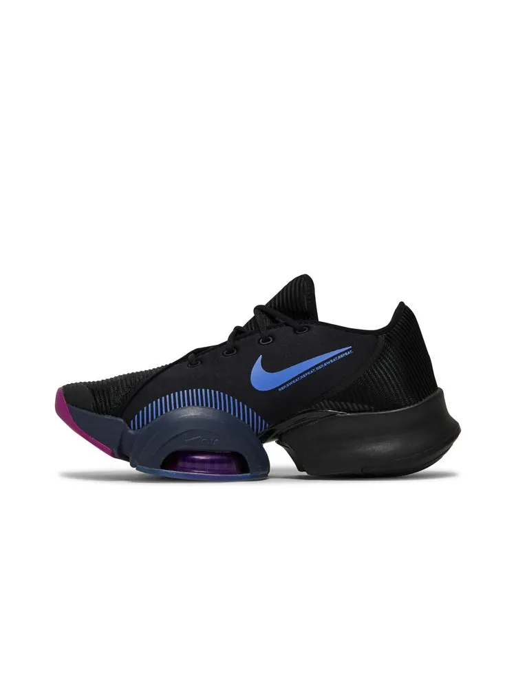 Кроссовки Wmns Air Zoom SuperRep 2 'Black Red Plum' — изображение 3 из 8, черный красный