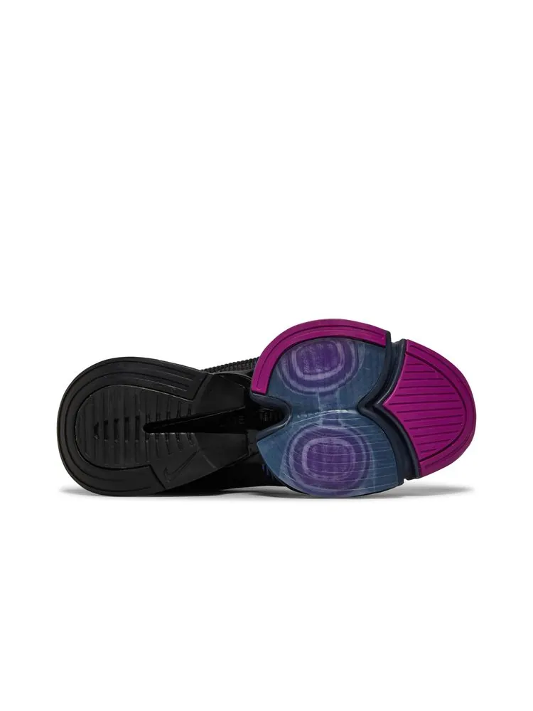 Кроссовки Wmns Air Zoom SuperRep 2 'Black Red Plum' — изображение 4 из 8, черный красный