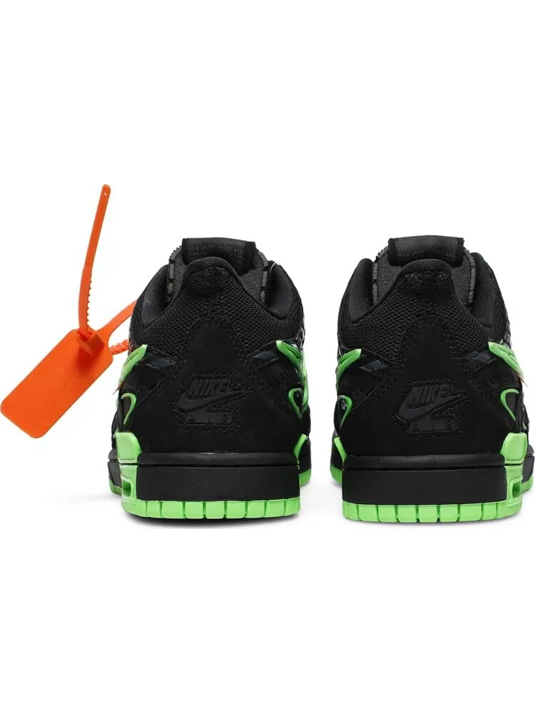 Кроссовки Nike Off-White x Air Rubber Dunk 'Green Strike' — изображение 6 из 8, черный