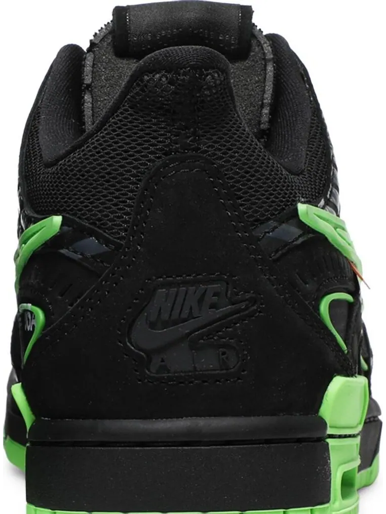 Кроссовки Nike Off-White x Air Rubber Dunk 'Green Strike' — изображение 7 из 8, черный