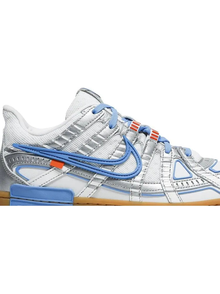 Кроссовки Nike Off-White x Air Rubber Dunk 'University Blue' — изображение 2 из 8, синий