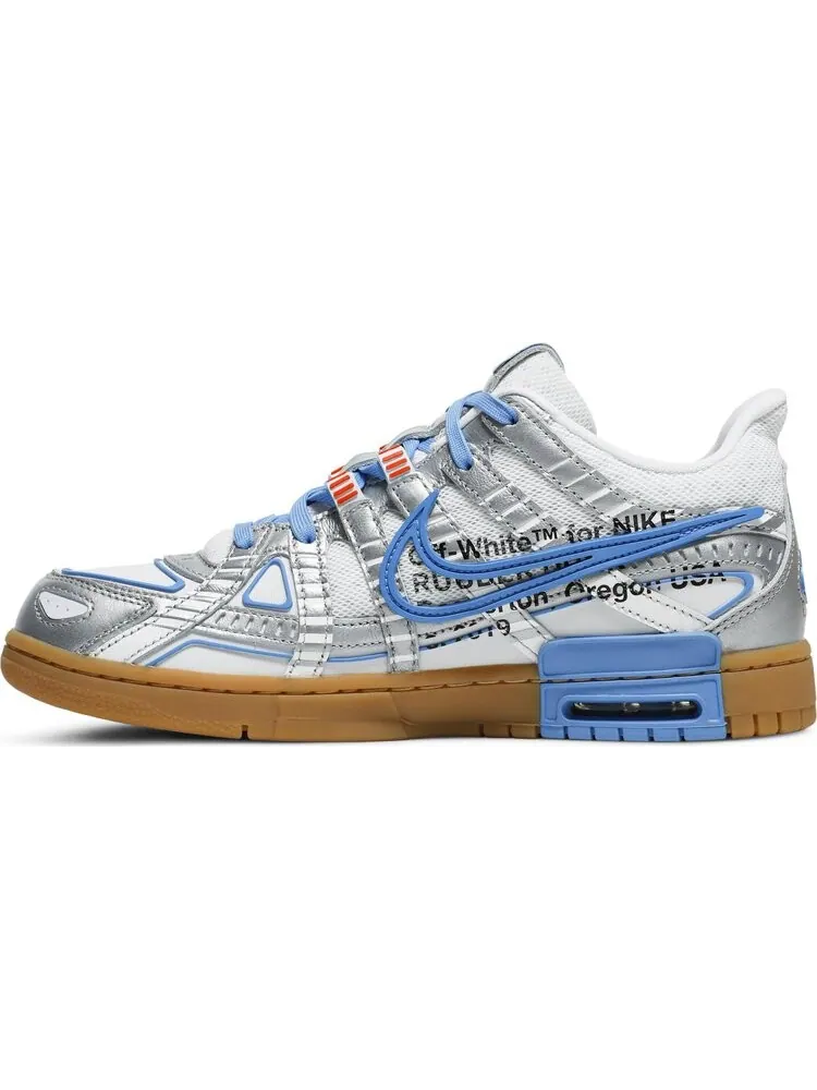 Кроссовки Nike Off-White x Air Rubber Dunk 'University Blue' — изображение 3 из 8, синий