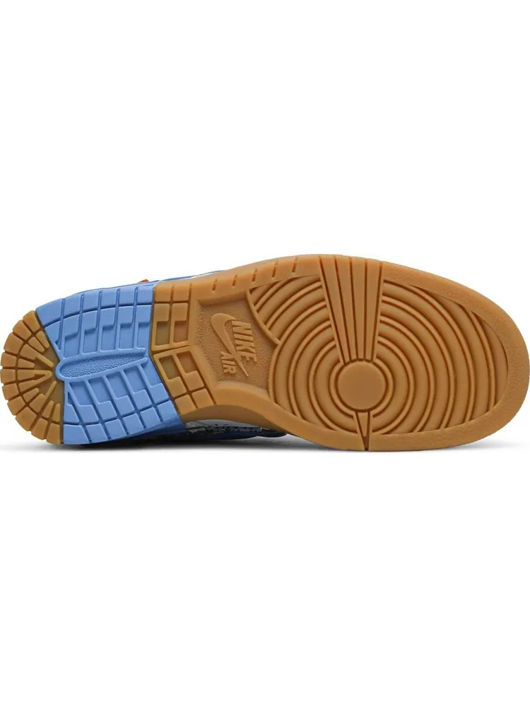 Кроссовки Nike Off-White x Air Rubber Dunk 'University Blue' — изображение 4 из 8, синий