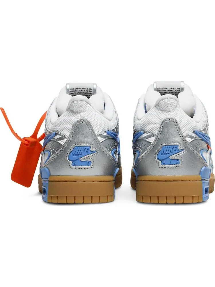 Кроссовки Nike Off-White x Air Rubber Dunk 'University Blue' — изображение 6 из 8, синий