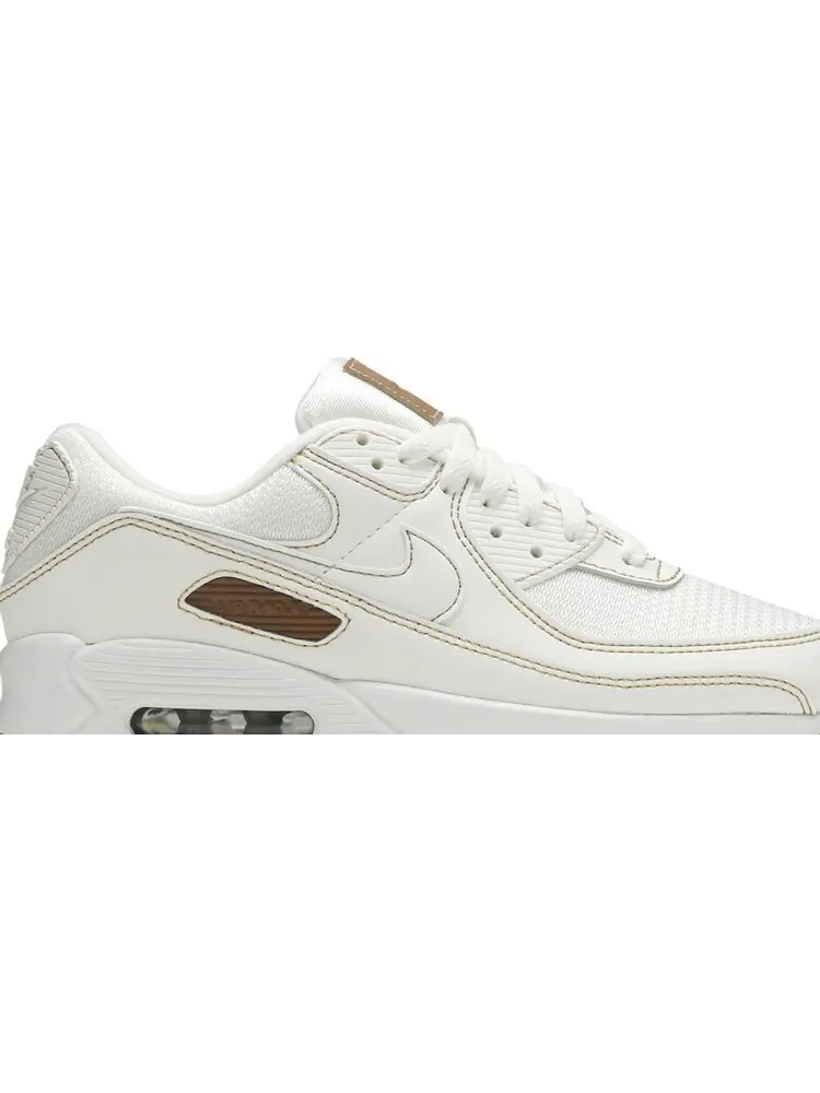 Кроссовки Nike Wmns Air Max 90 Twist 'Summit White Gum' — изображение 2 из 8, белый