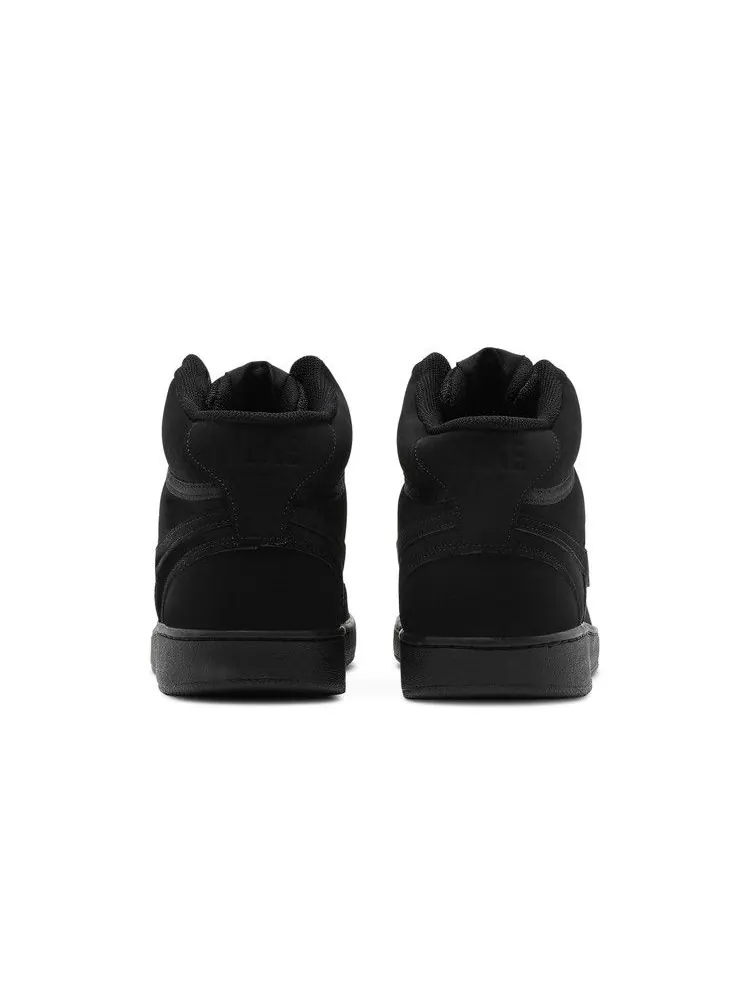 Кроссовки Nike Court Vision Mid 'Triple Black' — изображение 7 из 9, черный/черный/черный