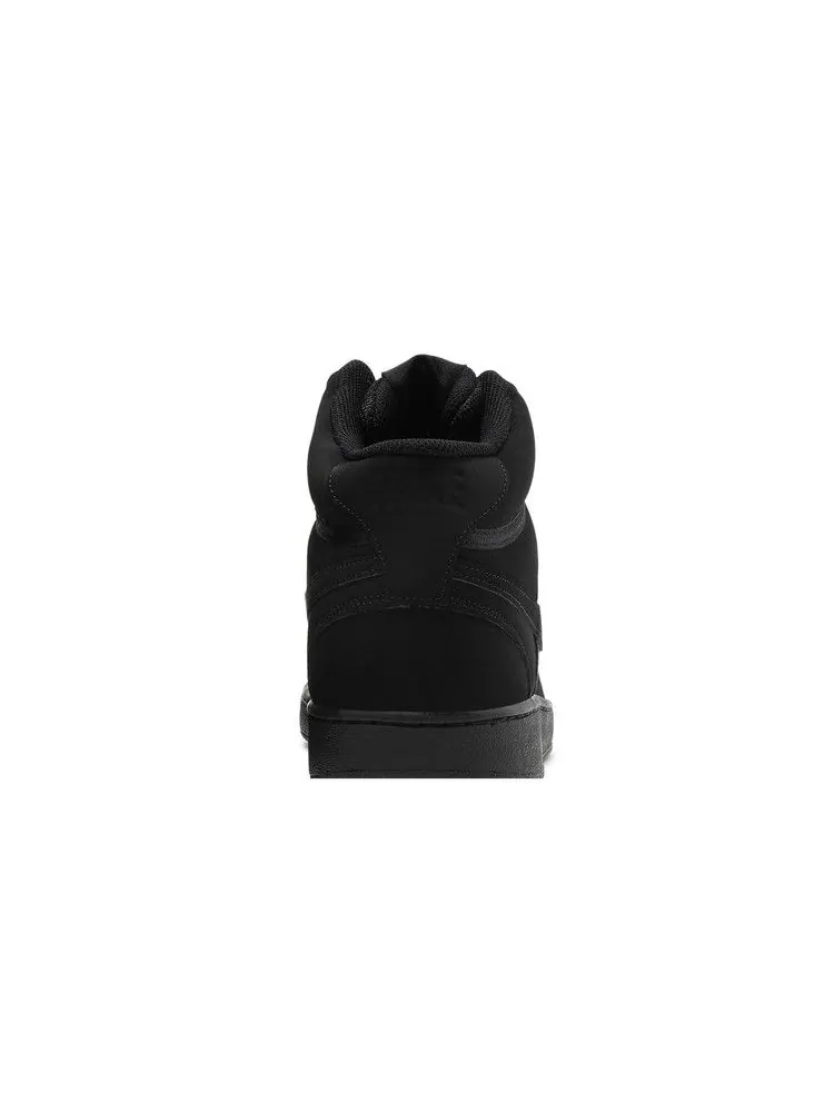 Кроссовки Nike Court Vision Mid 'Triple Black' — изображение 8 из 9, черный/черный/черный