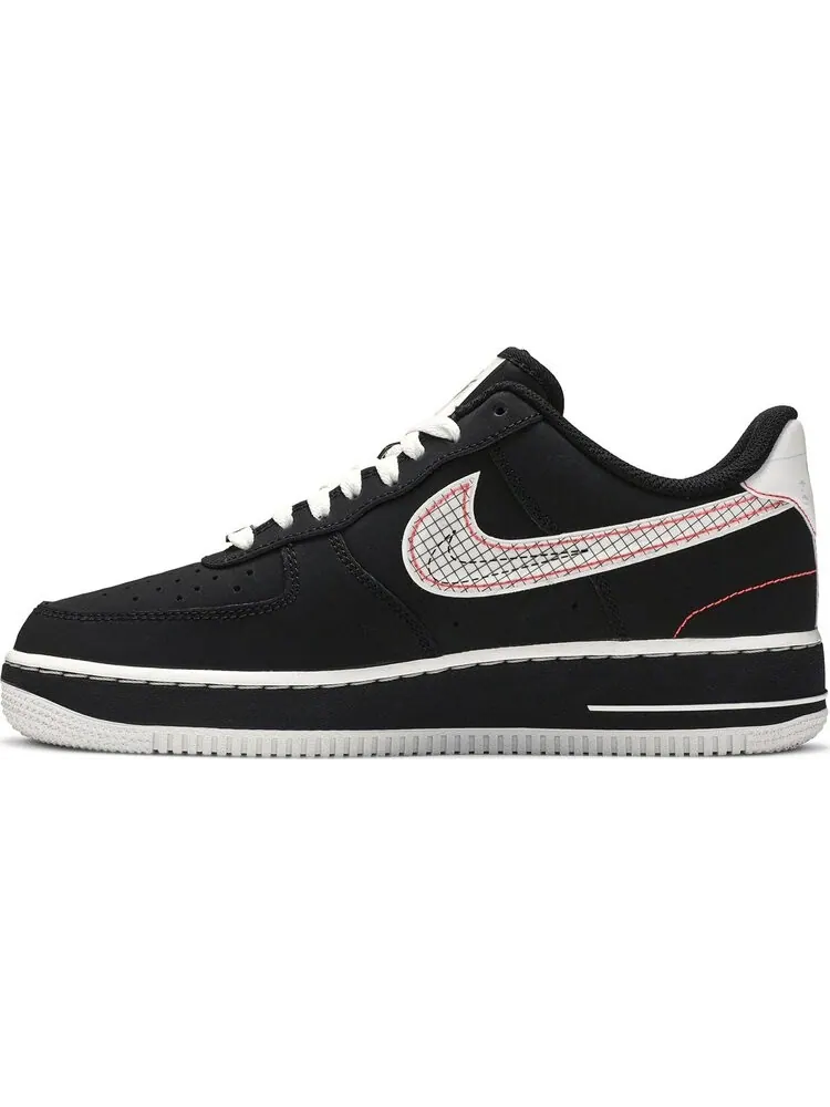 Кроссовки Nike Air Force 1 '07 LV8 'Exposed Stitching' — изображение 3 из 8, черный