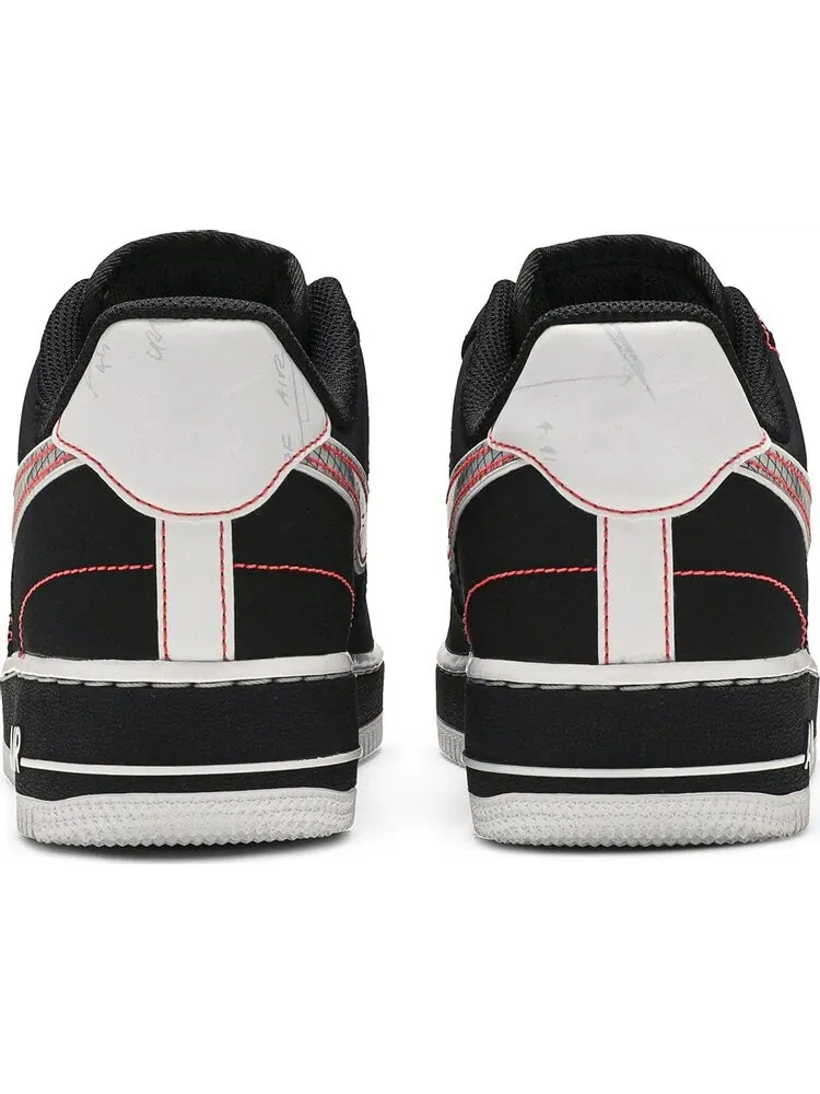 Кроссовки Nike Air Force 1 '07 LV8 'Exposed Stitching' — изображение 6 из 8, черный