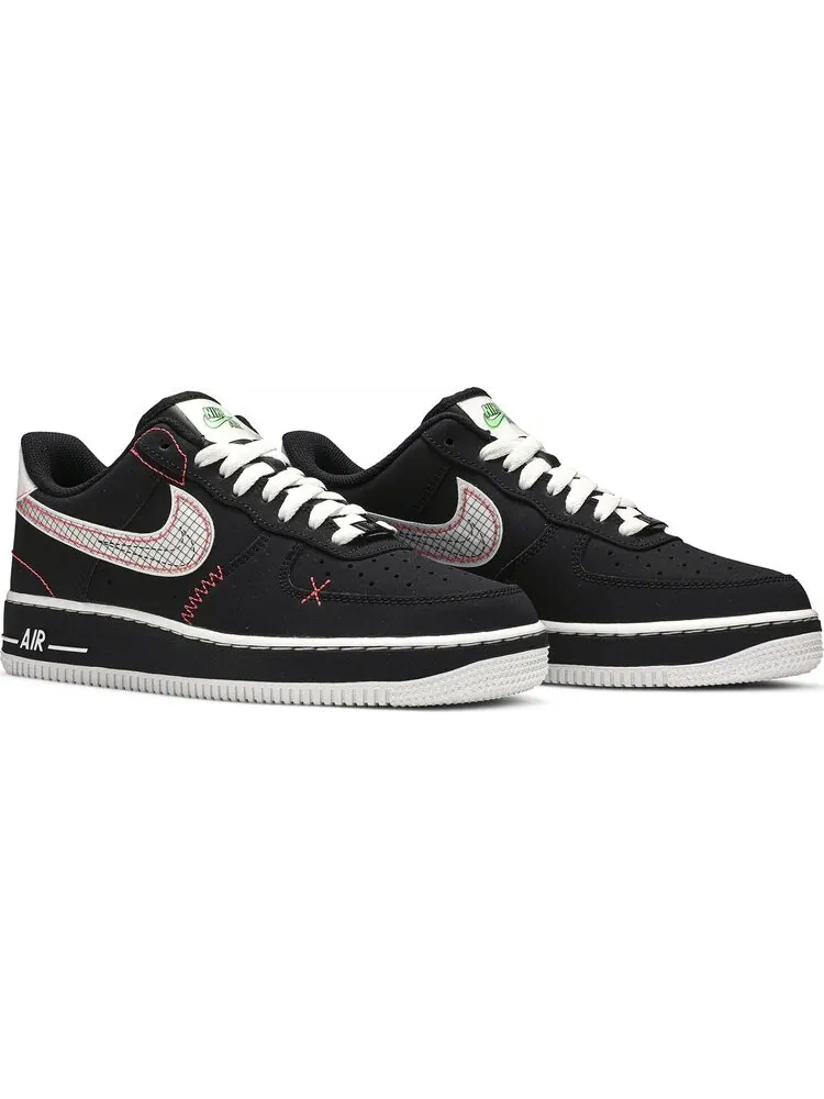 Кроссовки Nike Air Force 1 '07 LV8 'Exposed Stitching' — изображение 8 из 8, черный