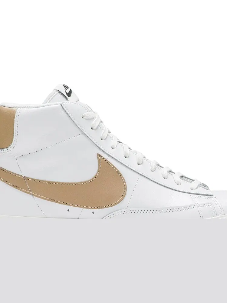 Кроссовки Nike Blazer Mid Premium 'Light Patina' — изображение 2 из 8, белый