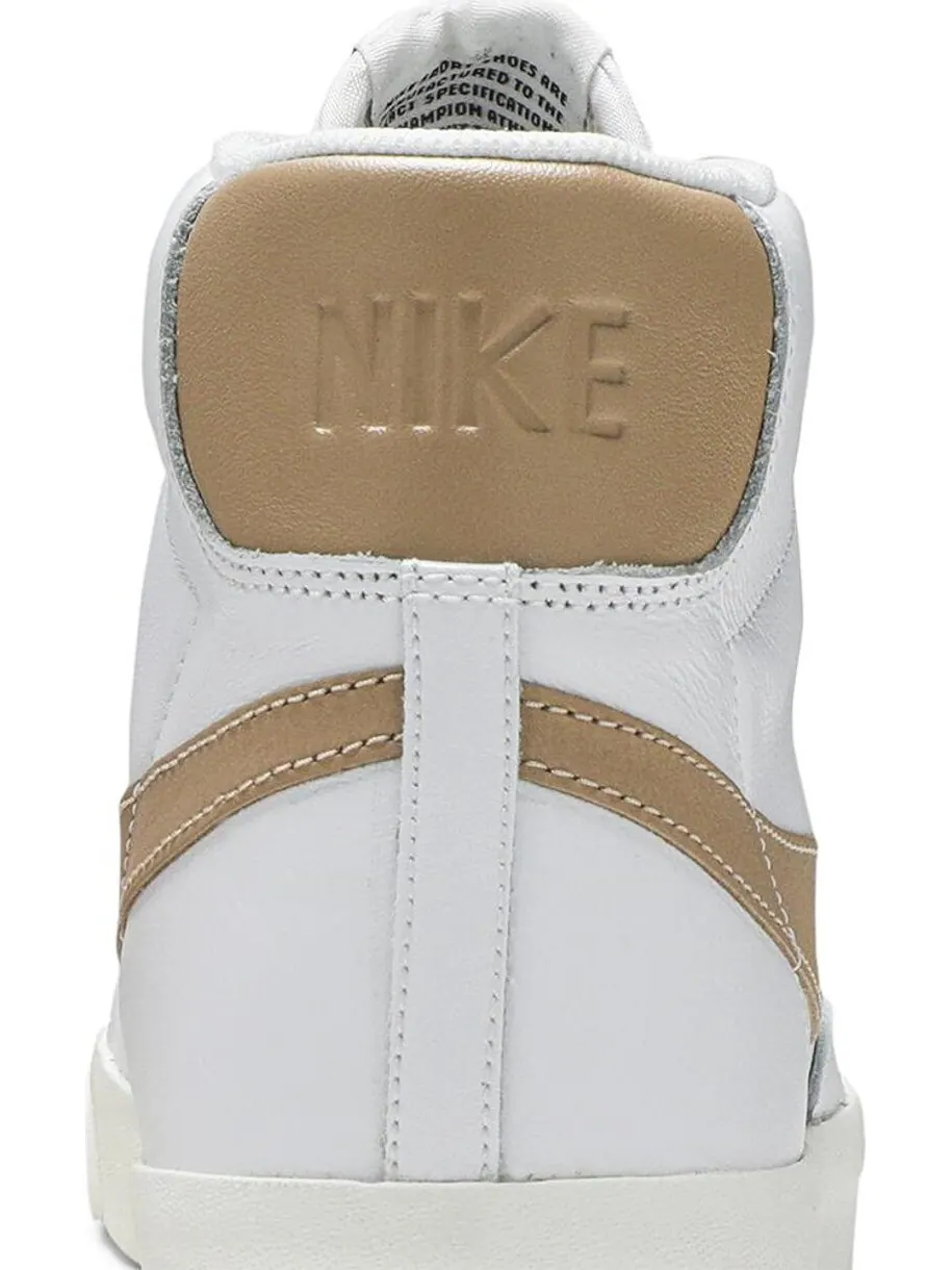 Кроссовки Nike Blazer Mid Premium 'Light Patina' — изображение 7 из 8, белый