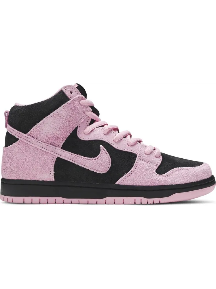 Кроссовки Nike Dunk High Pro Premium SB 'Invert Celtics' — изображение 1 из 8, розовый
