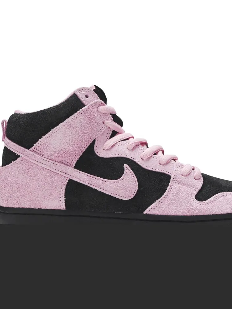 Кроссовки Nike Dunk High Pro Premium SB 'Invert Celtics' — изображение 2 из 8, розовый