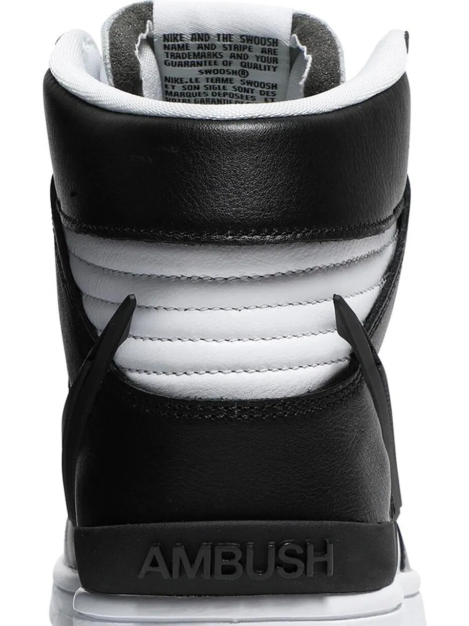 Кроссовки Nike AMBUSH x Dunk High 'Black' — изображение 7 из 8, черный