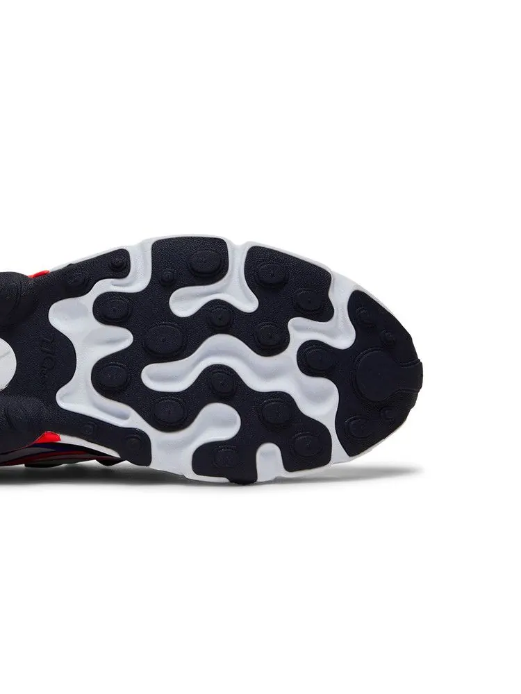 Кроссовки Nike Air Max 270 React GS 'Metallic Utopia Slate' — изображение 6 из 9, металлик/черный