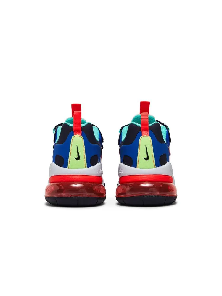 Кроссовки Nike Air Max 270 React GS 'Metallic Utopia Slate' — изображение 7 из 9, металлик/черный