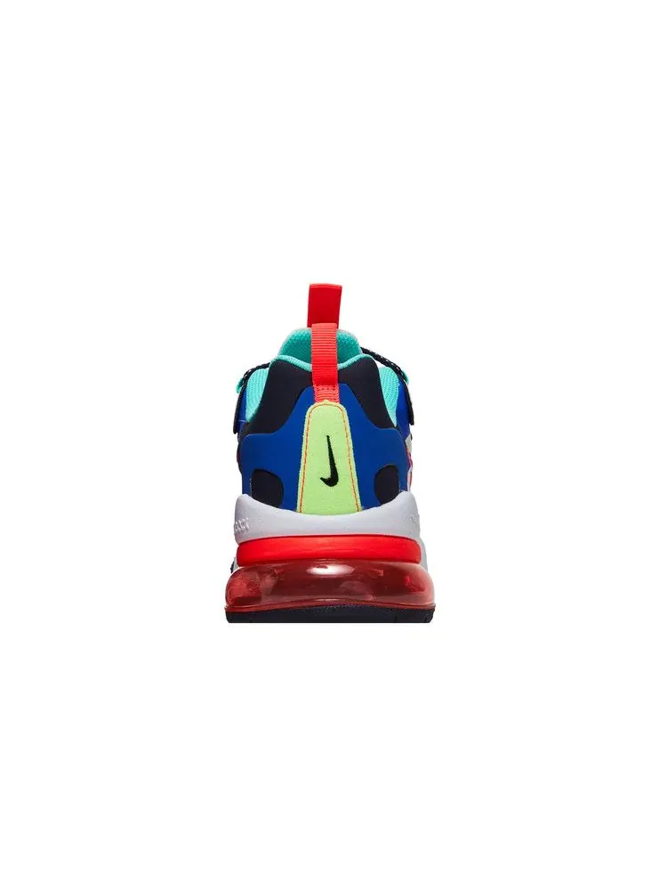 Кроссовки Nike Air Max 270 React GS 'Metallic Utopia Slate' — изображение 8 из 9, металлик/черный