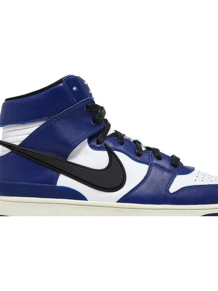 Кроссовки Nike AMBUSH x Dunk High 'Deep Royal' — изображение 2 из 10, синий