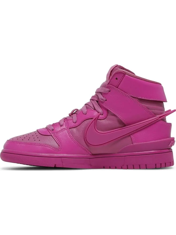 Кроссовки Nike Dunk High x AMBUSH 'Cosmic Fuchsia' — изображение 3 из 8, розовый