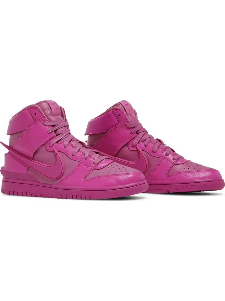 Кроссовки Nike Dunk High x AMBUSH 'Cosmic Fuchsia' — изображение 8 из 8, розовый