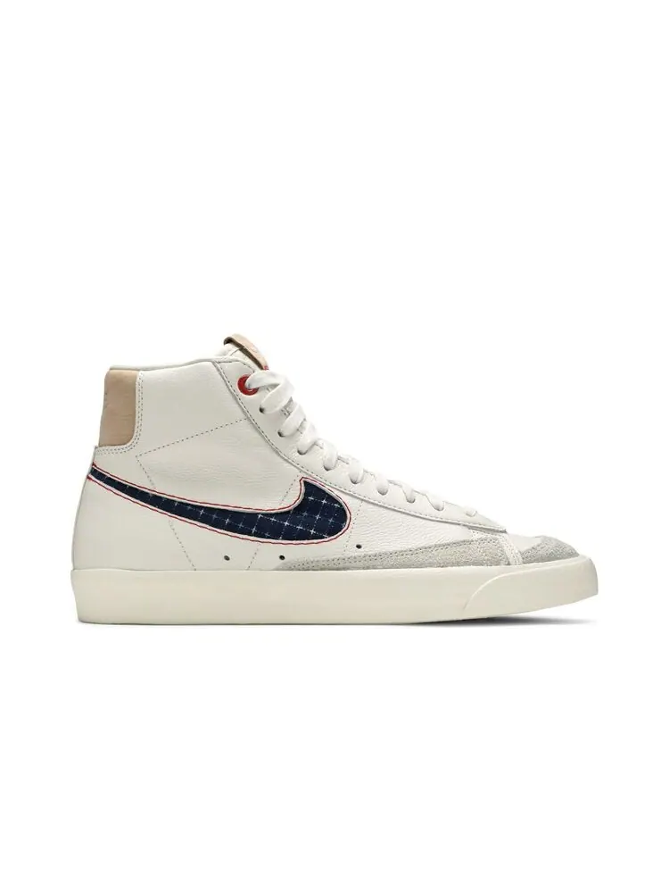 Кроссовки Nike Denham x Blazer Mid Sail — изображение 1 из 5, голубой