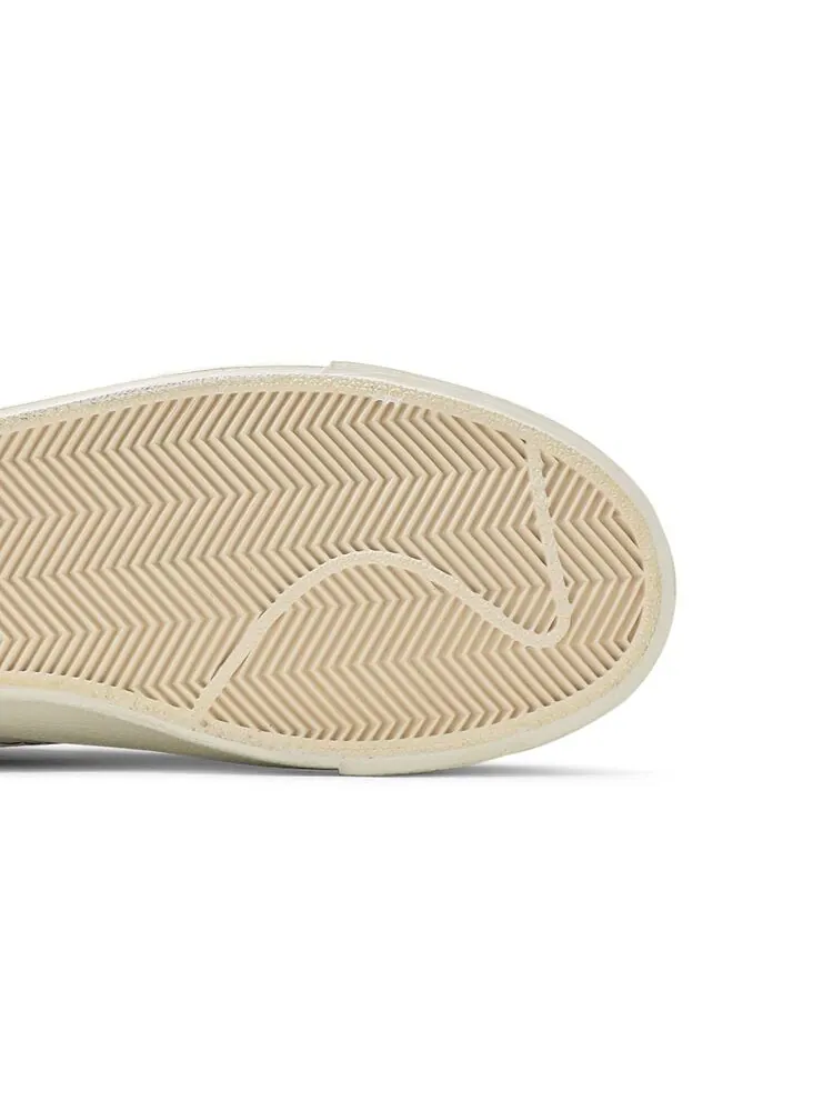 Кроссовки Nike Denham x Blazer Mid Sail — изображение 4 из 5, голубой