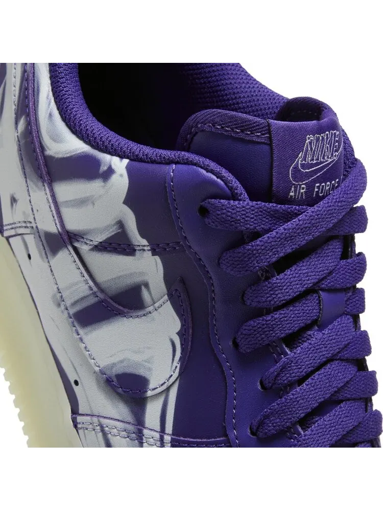 Кроссовки Nike Air Force 1 Low 'Purple Skeleton' — изображение 10 из 10, фиолетовый