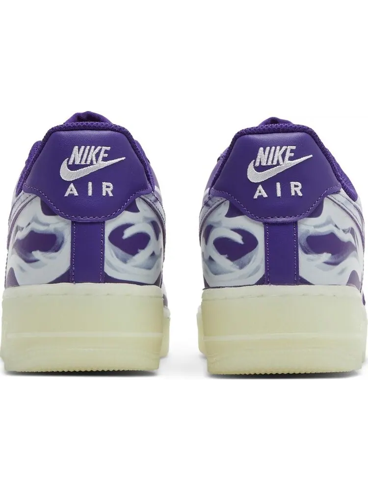 Кроссовки Nike Air Force 1 Low 'Purple Skeleton' — изображение 6 из 10, фиолетовый