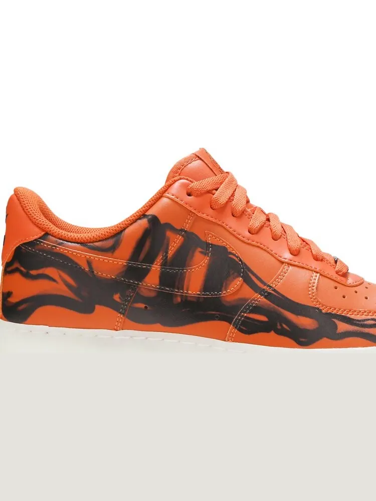 Кроссовки Nike Air Force 1 Low 'Orange Skeleton' — изображение 2 из 8, оранжевый
