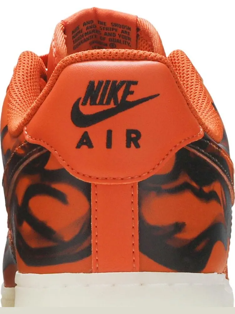 Кроссовки Nike Air Force 1 Low 'Orange Skeleton' — изображение 7 из 8, оранжевый