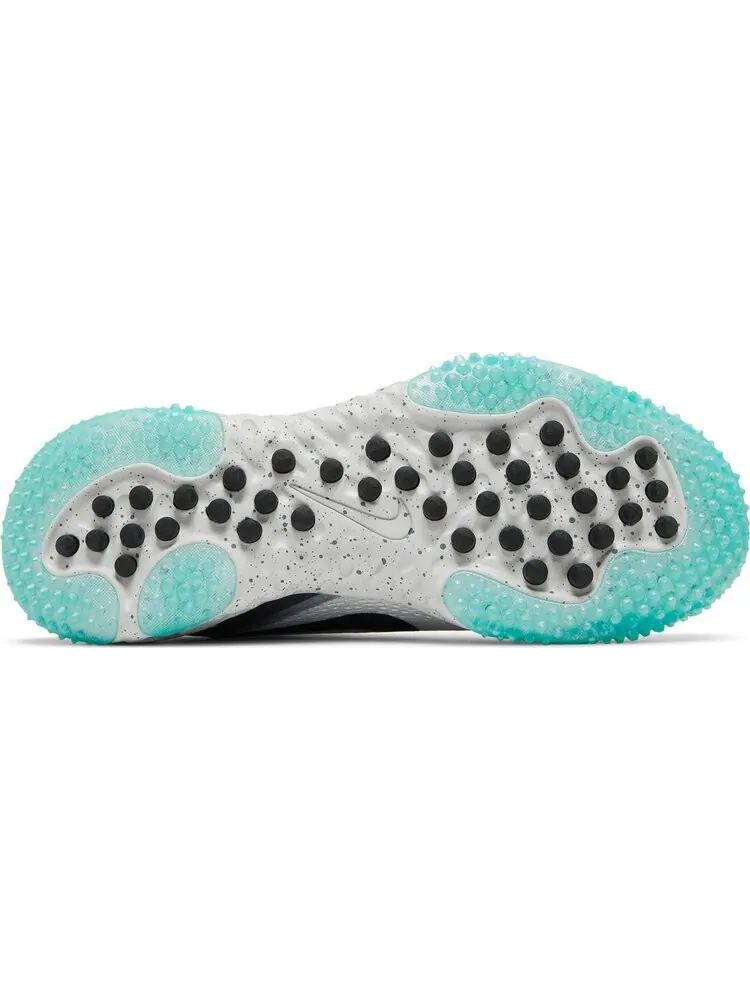 Кроссовки Nike Wmns Alpha Huarache Elite 3 Turf 'Photon Dust Dynamic Turquoise' — изображение 4 из 8, серый