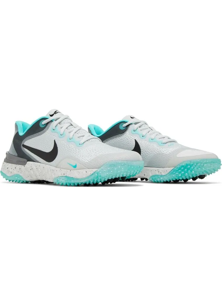 Кроссовки Nike Wmns Alpha Huarache Elite 3 Turf 'Photon Dust Dynamic Turquoise' — изображение 8 из 8, серый