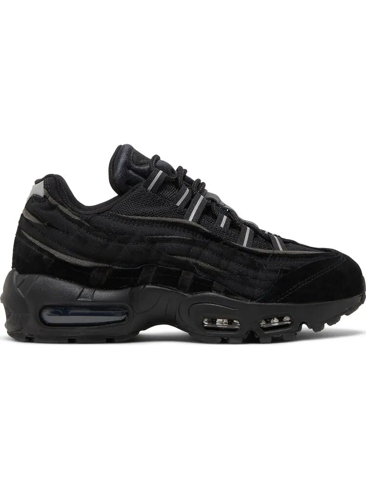 Кроссовки Nike Comme des Garçons x Air Max 95 'Black' — изображение 1 из 8, черный