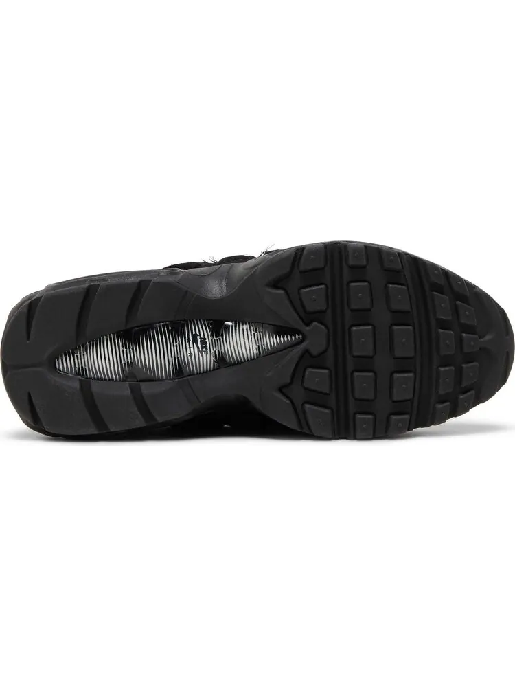 Кроссовки Nike Comme des Garçons x Air Max 95 'Black' — изображение 4 из 8, черный