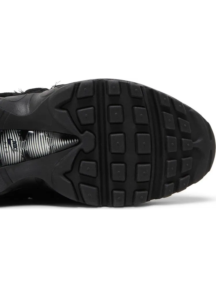 Кроссовки Nike Comme des Garçons x Air Max 95 'Black' — изображение 5 из 8, черный