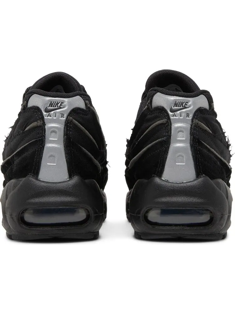 Кроссовки Nike Comme des Garçons x Air Max 95 'Black' — изображение 6 из 8, черный