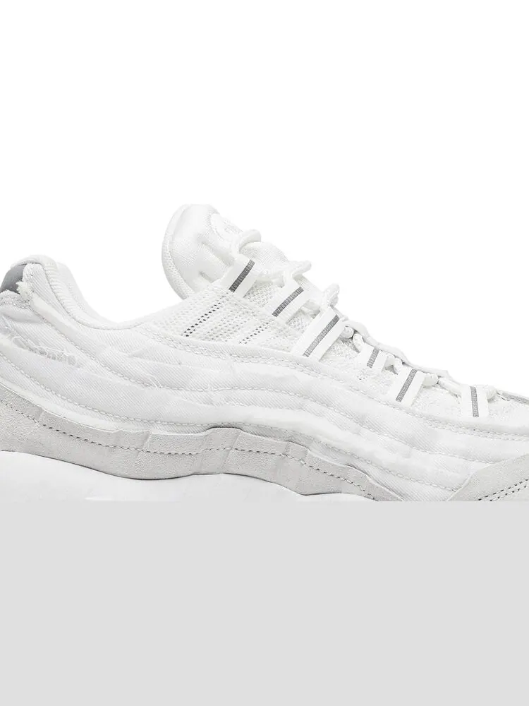 Кроссовки Nike Comme des Garçons x Air Max 95 'White' — изображение 2 из 8, белый