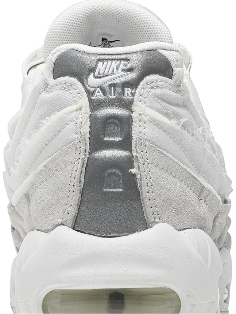 Кроссовки Nike Comme des Garçons x Air Max 95 'White' — изображение 7 из 8, белый