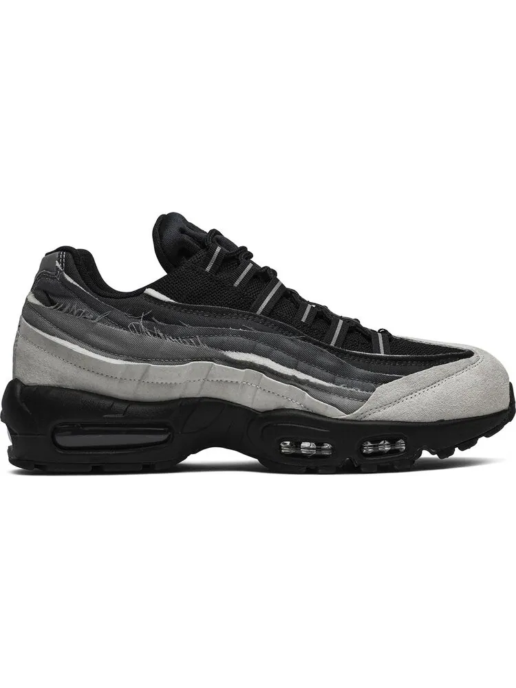 Кроссовки Nike Comme des Garçons x Air Max 95 'Grey' — изображение 1 из 8, серый