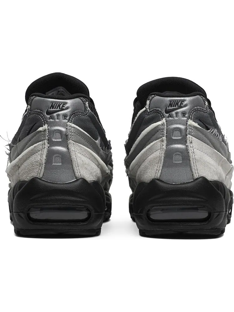 Кроссовки Nike Comme des Garçons x Air Max 95 'Grey' — изображение 6 из 8, серый