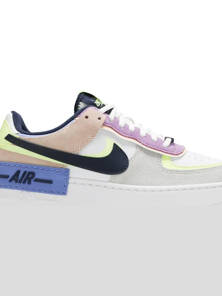 Кроссовки Nike Wmns Air Force 1 Shadow 'Crimson Tint Volt' — изображение 2 из 8, белый